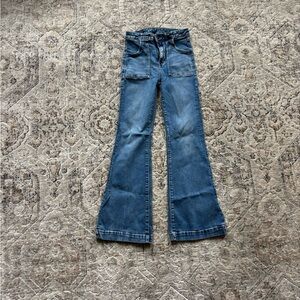 Classic Blue Flared Jeans